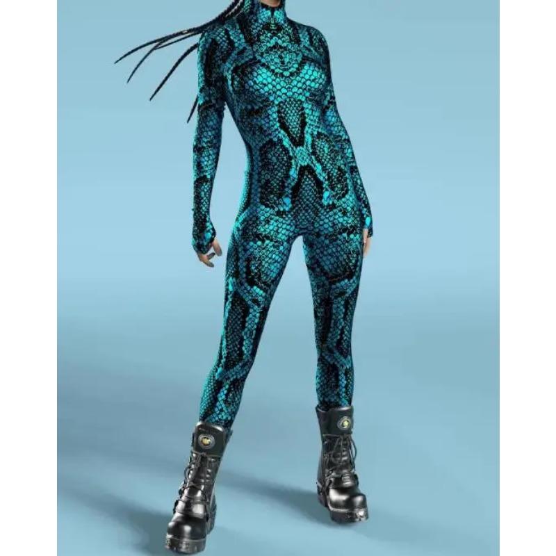 Женский сексуальный комбинезон из рыбьей чешуи, костюм русалки для косплея, доспехи зентай, костюм для рождественских новогодних вечеринок, боди на молнии спереди