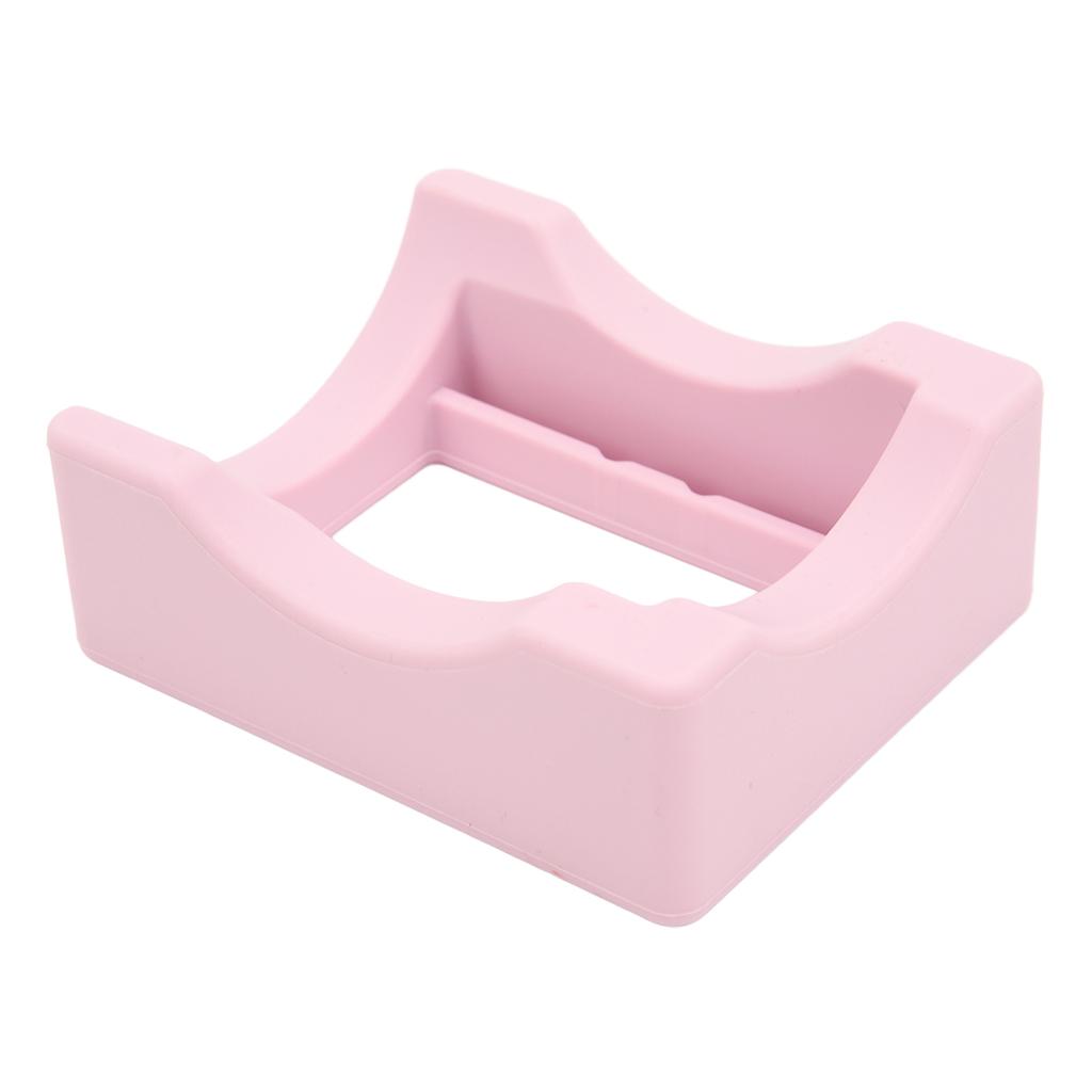 Нескользящий силиконовый держатель для стакана со встроенным слотом для бутылок, украшение для творчества, розовый