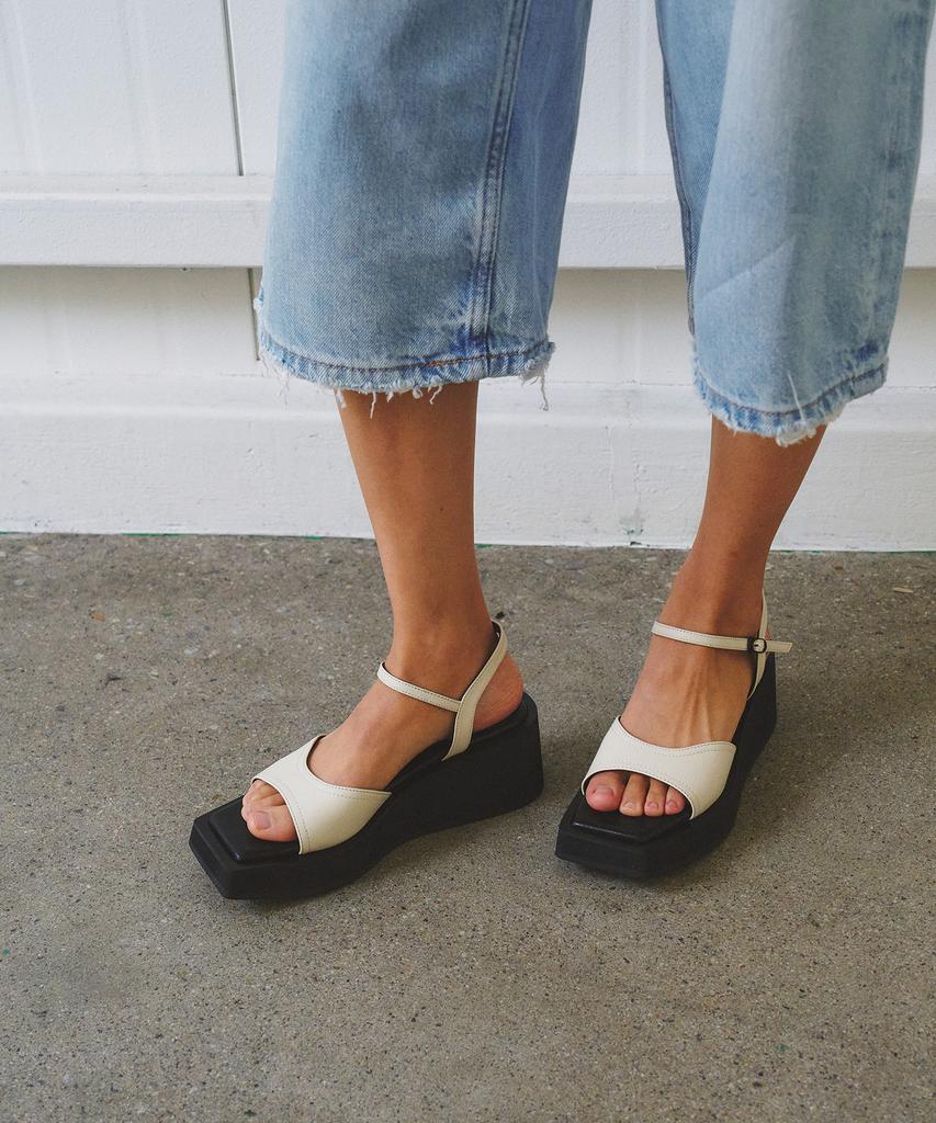 Twvp Lian Platform Sandals Ld Lian Platform Sandals Leather 25S83 (2 Colors)