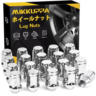 MIKKUPPA Колесные гайки M12 x P1.25 Коническое посадочное место 60° Длина 35 мм Сталь Подходят для 19HEX