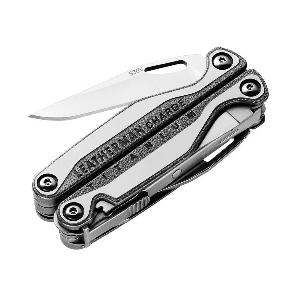LEATHERMAN Multi Tool CHARGE Plus TTi Stainless Steel with Ballistic Nylon Case [Item]