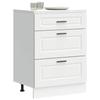VidaXL Kitchen Cabinet Porto White Engineered Wood, Sink Cabinet, Kitchen Cabinet with Drawer, Kitchen Cabinet At 854259