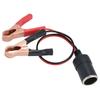 Car High Power Pure Copper Battery with Clip To Cigarette Lighter Female Socket DC12V Volt Car Socket Plug