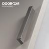 Dooroom Латунные мебельные ручки Современная мода Серые ручки для шкафа, комода, тумбы, ящика, витрины, винного бара, ручки-кнопки