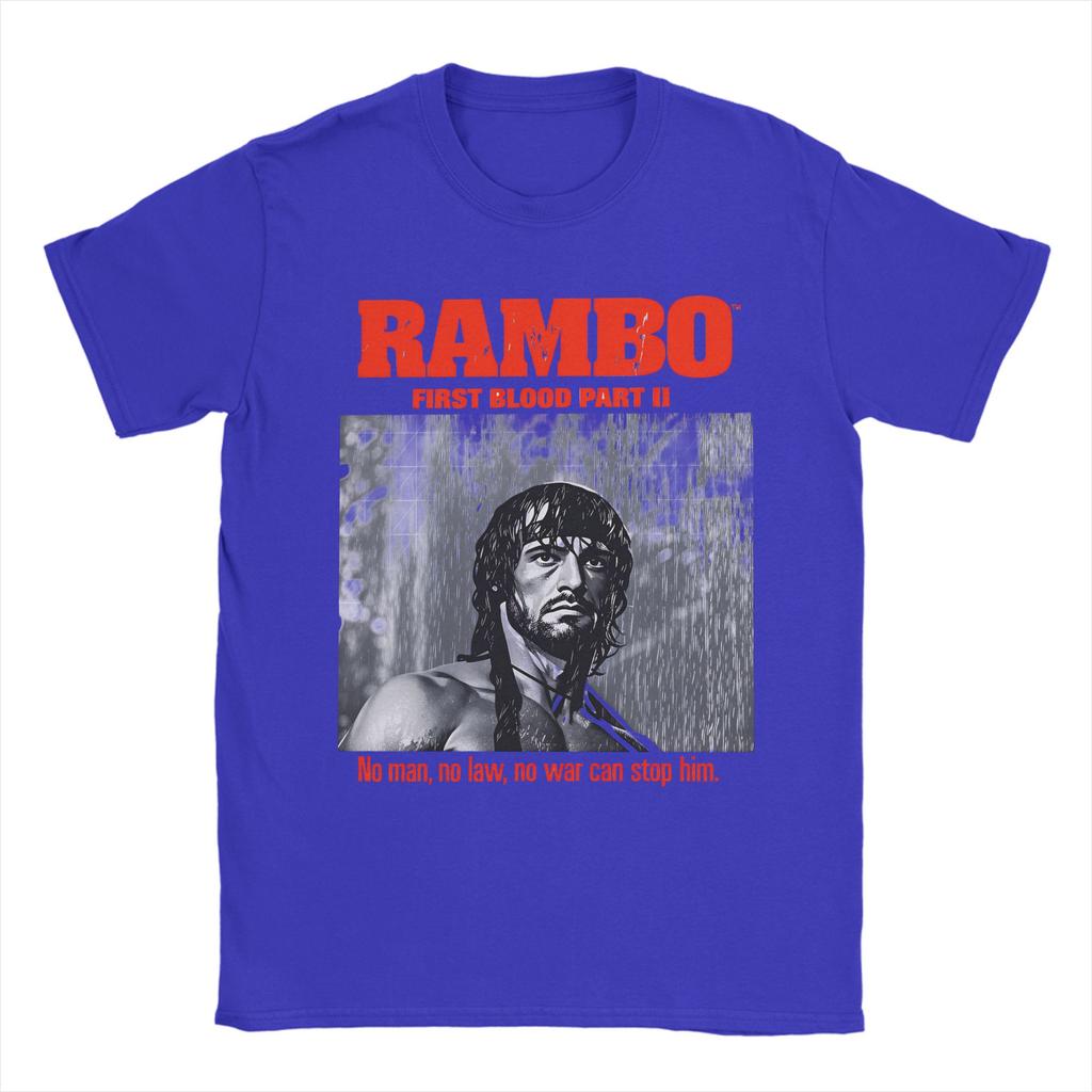 Rambo First Blood John In Ravine I Didnt Do Anything Cotton TShirt For Mens Leisure Tee Shirt Oversize Casual Clothing