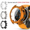 Чехол для Garmin fenix 8 Защитное стекло для экрана 43MM 47MM 51MM PC Бампер Шкала Закаленное стекло Полное покрытие Fenix 8 Часы Защитный