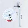 5-Piece Dragonfly Garden Plug - Durable Plastic for Flowerpot Decoration and Autumn Celebrations