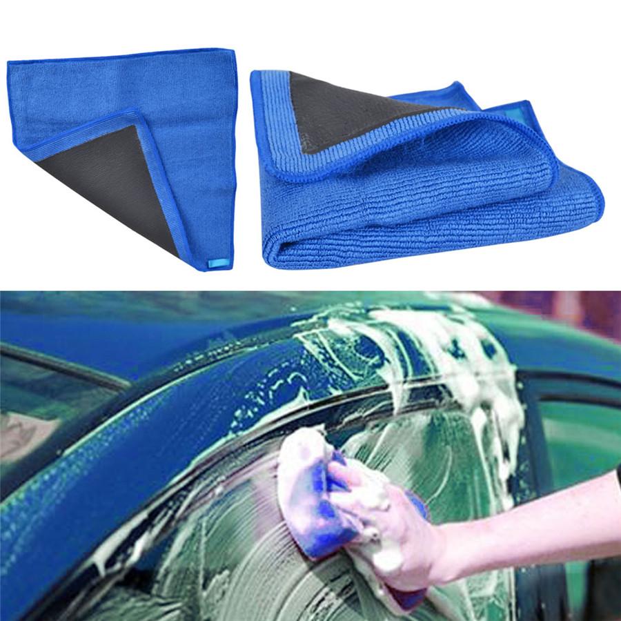 Clay Cloth Car Wash Towel Paint Care Cleaning Detailing Polishing Mitt 32x30cm