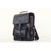 Black Leather Backpack for Women and Men Genuine Leather Travelling Bag Overnight Leather Bag Travel Backpack Shoulder Bag Best Satchel Bag