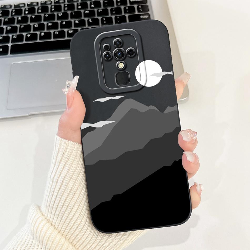 For Tecno Camon 16 Pro Case Camon16 16Pro CE7 CE7j CE9h Elegant Printing Soft Silicone Camera Protective Shockproof Phone Cases