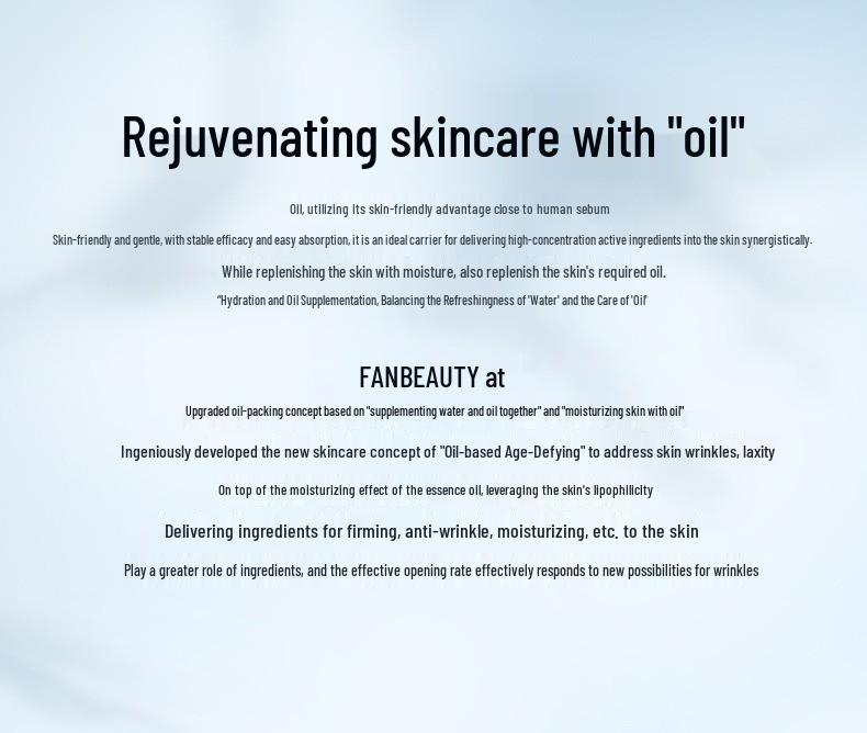 FAN BEAUTY DIARY Fan Bingbing Sea Grape Moisturizing Firming Essence with Peptide.