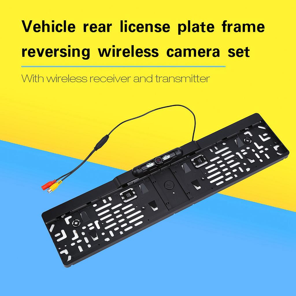 Oversea Funk 170 градусов ИК камера заднего вида с беспроводной маркировкой номерного знака помощь при парковке