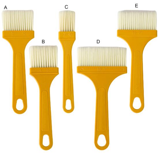 Безопасная портативная экологически чистая кисточка для выпечки акварельная пластиковая живопись для барбекю