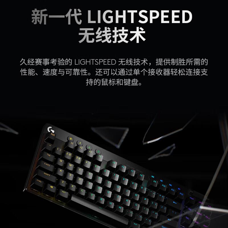Logitech Беспроводная механическая игровая клавиатура G PRO X TKL