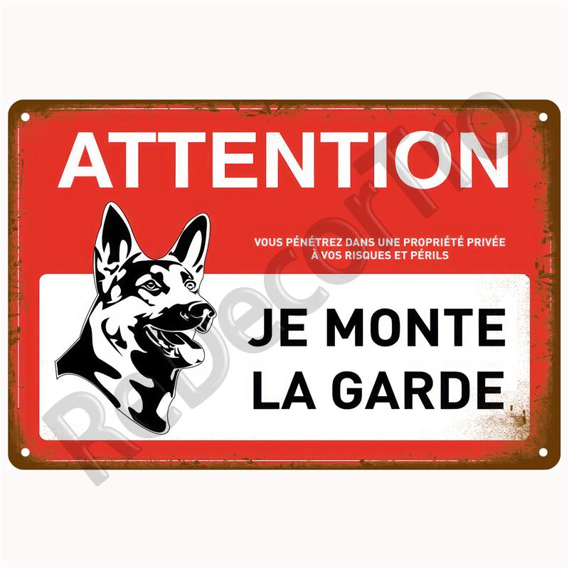 Vintage Danger Caution Metal Sign Warning Notice Zone Tin Sign Wall Decor For Home Bars Garage Cafe Club Man Cave Pubs Plaque