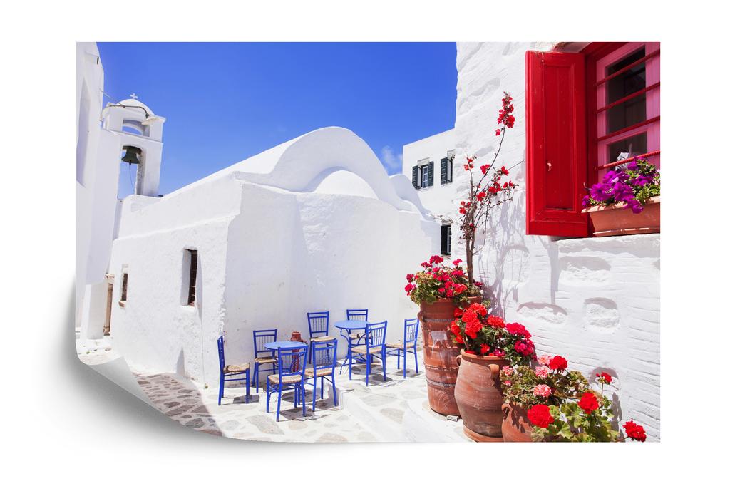 Photomural Greek Street Non-Woven 254x184