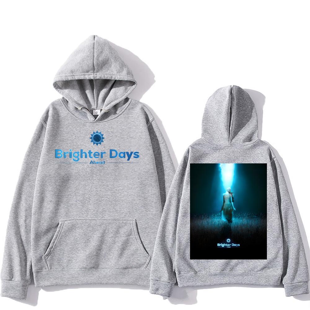 Brighter Days Ahead Графический принт Толстовка ArianaGrande Мода Новая эстетическая толстовка Y2K Идеальные подарки для фанатов Одежда Пуловер