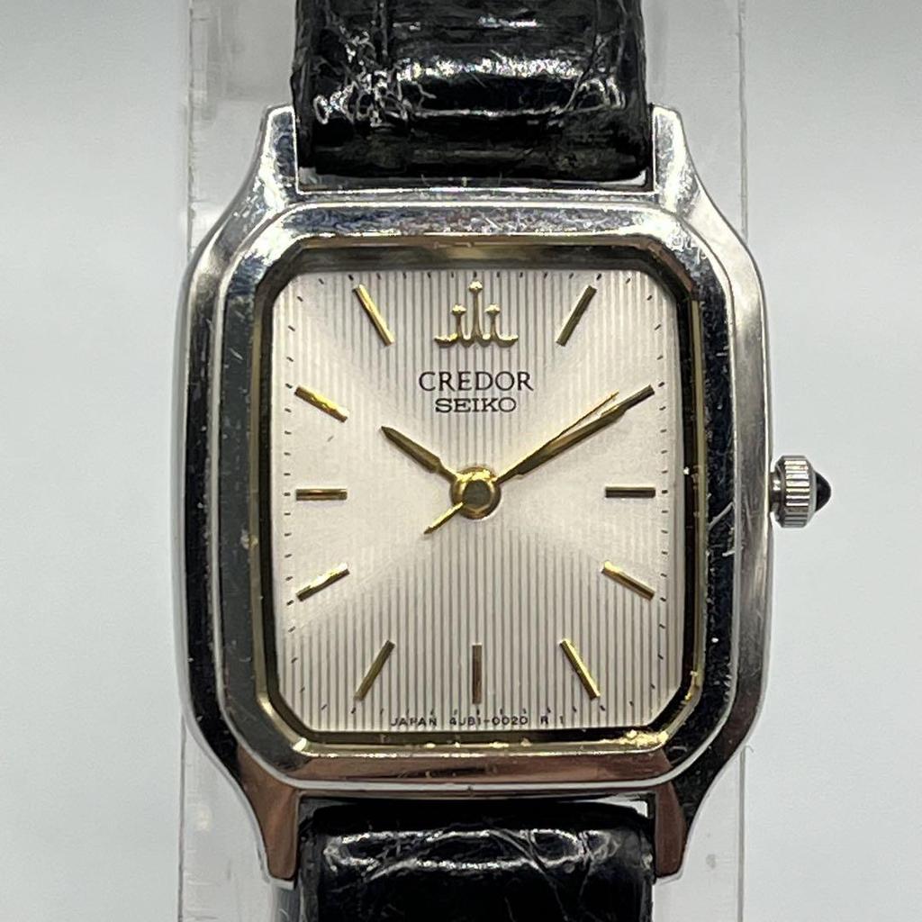 [Б/У] SEIKO Credor 4J81-5020 Кварцевые женские часы с замененной батарейкой