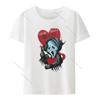 Horror Movie Printed T-shirts Fashion Harajuku Style High Street Short Sleeve Summer Unisex's Pure Cotton Top Casual Unisex's Clothing