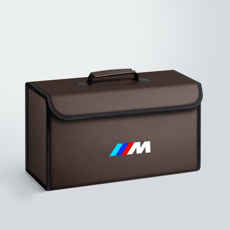 COW4 Car Trunk Organizer Large Capacity Folding Storage Bag Box For BMW 1 3 5 7 Serie M X1 X3 X4 X5 F10 F15 F16 F20 F30 M3 M4 E34 E46