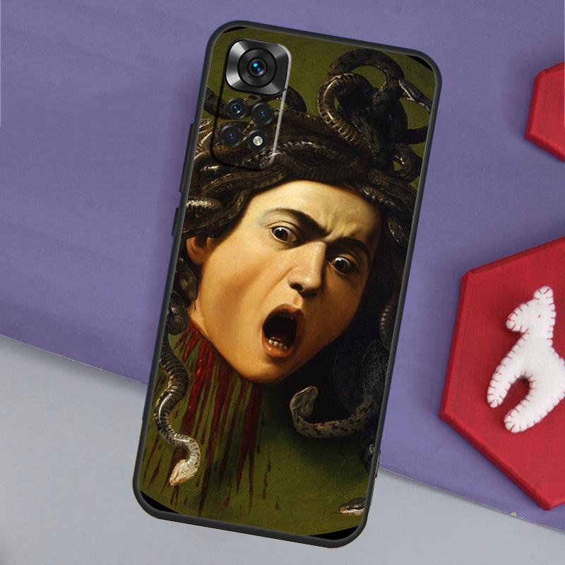 Caravaggio Paintings Funda For Xiaomi Redmi Note 13 14 Pro 12 11 9 10 9S 10S 11S 12S Redmi 14C 10C 12C 13C Case
