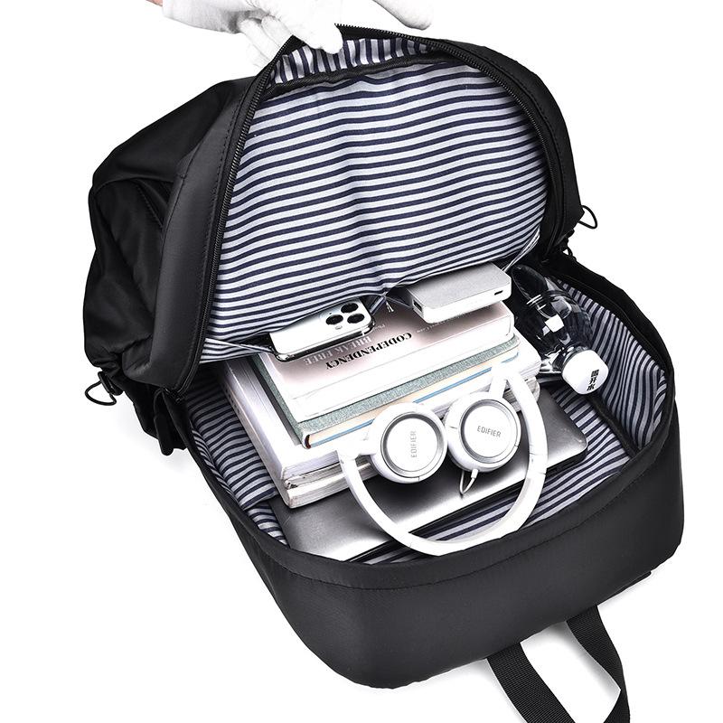 Новый унисекс однотонный водонепроницаемый и дышащий деловой модный повседневный универсальный рюкзак для повседневного использования