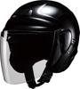 Marushin Motorcycle Helmet with Inner Visor Black Free Size (Smoke) Semi-Jet M-530 (57-60CM)