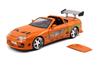 Jada 1/24 Модель машины из литого металла Форсаж Toyota Supra Брайана Оранжевая