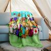 Numberblocks Theme Printed Blanket,Perfect for Couch, Bed, Travel & Outdoor Use | Machine Washable, Cozy & Durable.