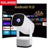 Проектор Salange K2 со встроенным аккумулятором 5200 мАч 4K HD Android 11 Cinema Уличная игровая консоль RGB Light BT5.0 Домашний кинотеатр