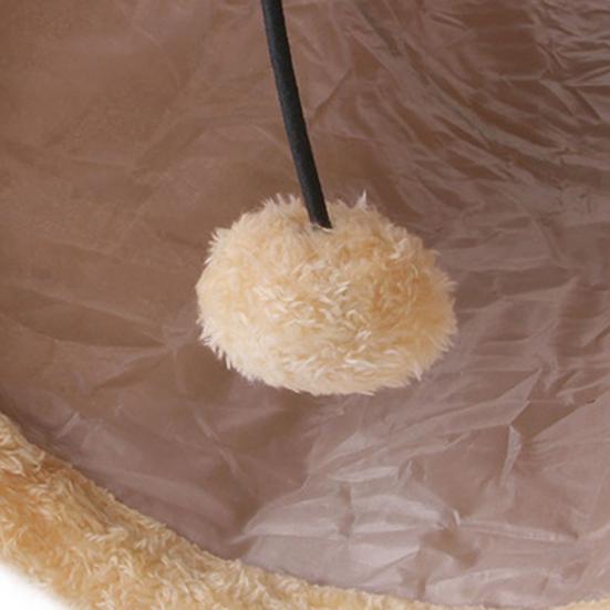 Игрушка-труба для кошек, погремушка, бумажный дизайн, избавляющий от скуки, складная игрушка-туннель для отдыха котят, товары для кошек