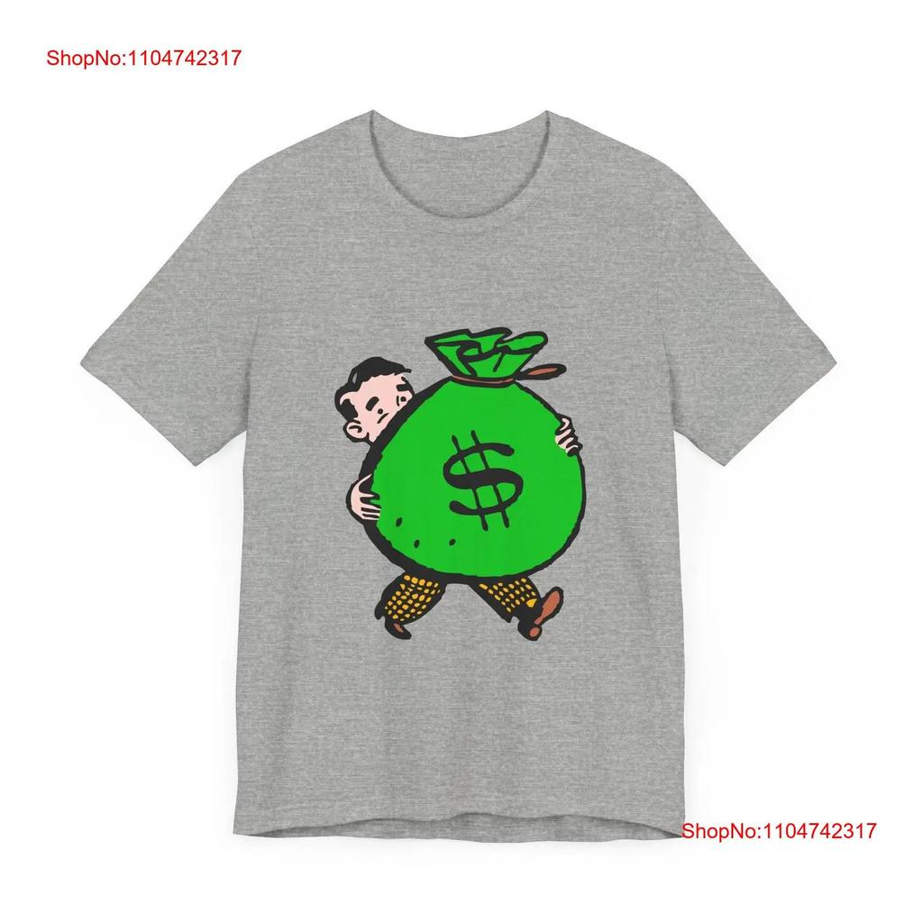 POP Culture Classics Take the Money Jersey T Shirt vintage Washed Slightly fashion Soft graphic streetwear Stylish Versatile