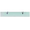 VidaXL Wall Shelves 2 Pcs Glass 60x10 Cm 8 Mm