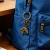 Yousheng Horse Head Keychain Smooth Touch Key Holder Backpacks Wallets Key Chain Decorative Pendant Key Accessory