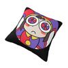 The Amazing Digital Circus Pillow Case Pomni Head Cushion Cover Fashion Decorative Pillowcase for Bed "
