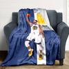 Golden State Curry Customize Your Name Blanket Multi-purpose Customizable Blanket Soft & Cozy for Chair Seaside Office Bed Four Seasons Universal