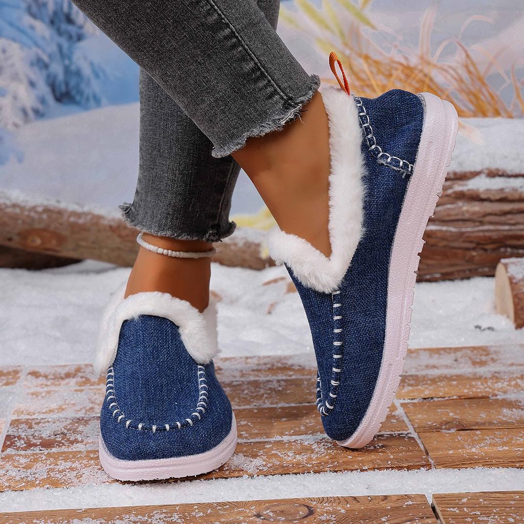 Women Boots Women's Ankle Boots For Winter Shoes Woman  Fur Botas Mujer Keep Warm Booties Female Snow Boots Winter Footwear