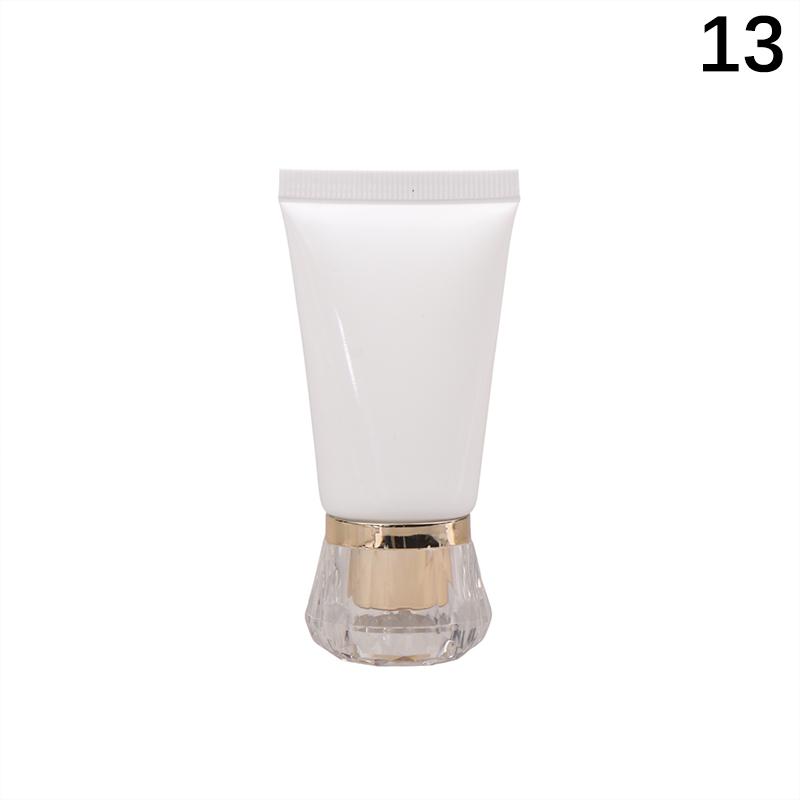 Белый 30 г косметический мягкий тюбик лосьон для рук крем шампунь жидкий контейнер тюбик пустой флакон портативный дорожный флакон для шампуня