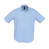 Mens Brisbane Oxford Short-Sleeved Shirt