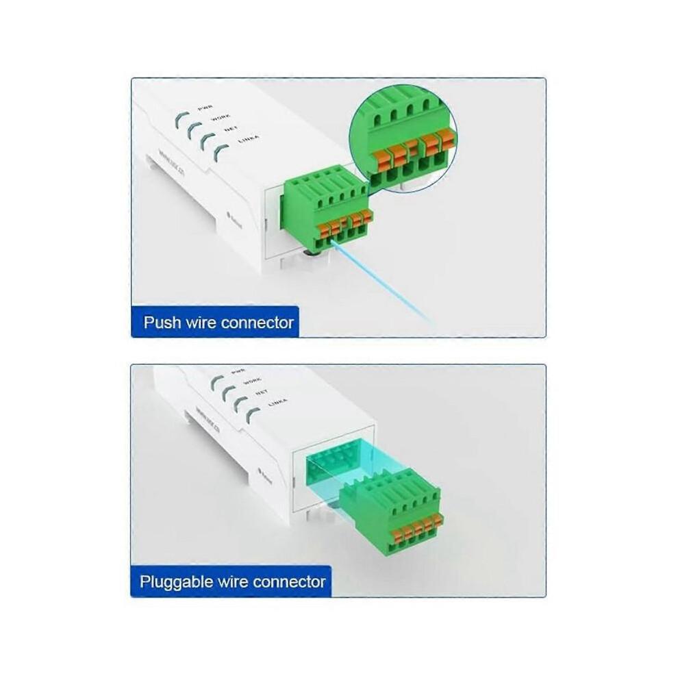 RS485 to Ethernet Converter Tiny Size Serial Server -DR134 Support UDP/HTTP/DHCP/DNSP Modbus RTU