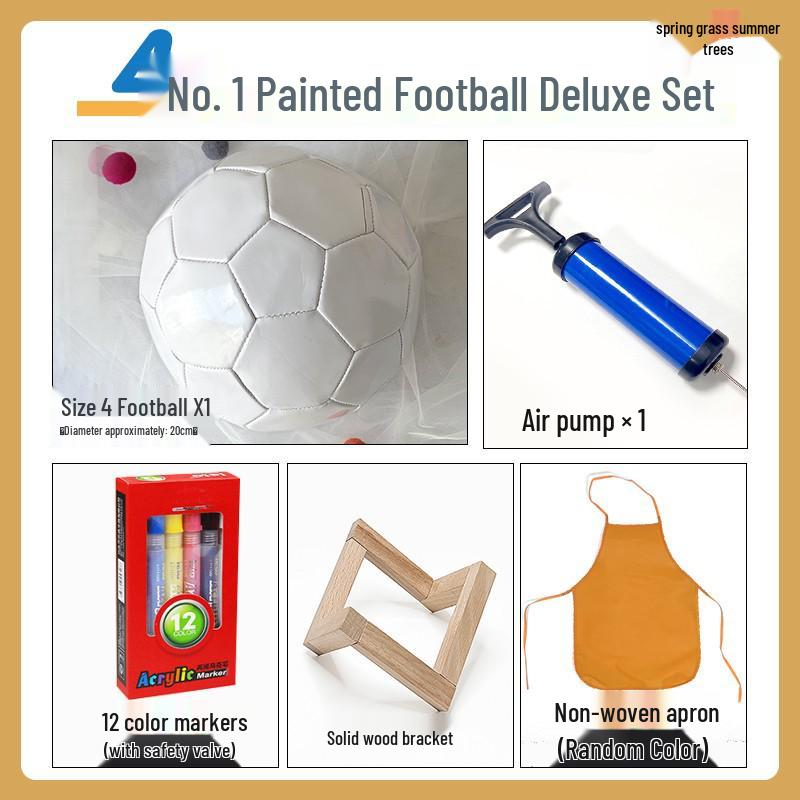 Индивидуальный футбольный мяч для граффити DIY - Идеально подходит для детей и взрослых
