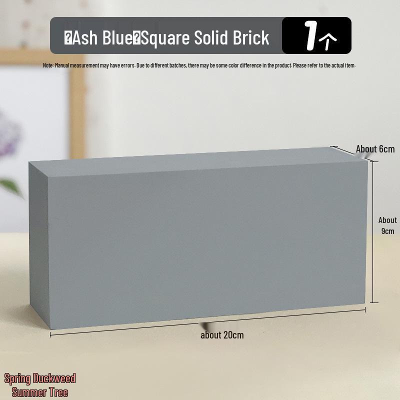 Kindergarten EVA Foam Building Blocks for Kids - Red Brick Set