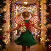 Wings Costume Butterfly Wings for Girls Organza Heart Butterfly Wings for Kids Fairy Costume Accessories Halloween Princess