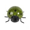 Mini Metal Ladybug Beetle Fence Hanger Wall Hanging Ornament Statue Outdoor Patio Garden Figurine Sculpture For Home Decor