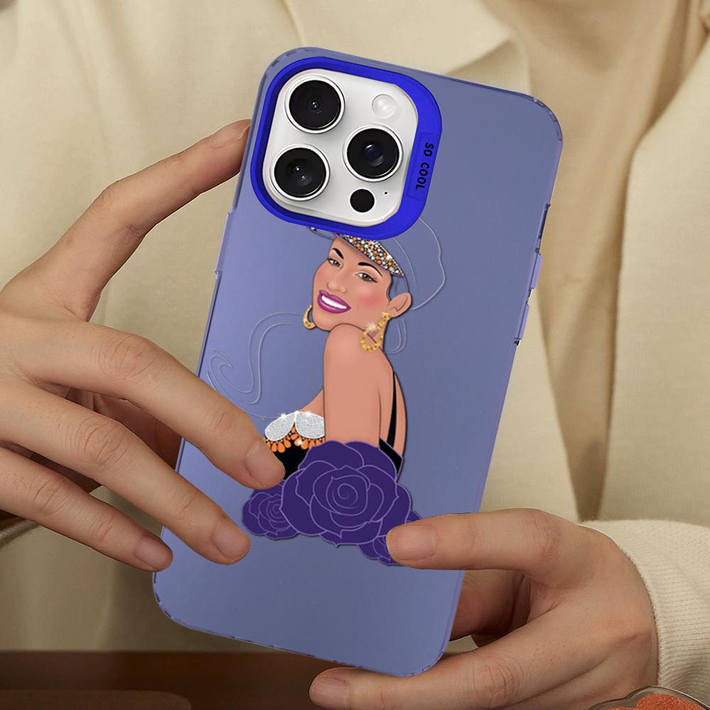 Selena Quintanilla Top Latin Artist 90s Phone Case For IPhone 16 15 14 13 12 11 Pro Max XR XSMAX Matte Shockproof Back Cover