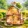 ROBOTIME Rolife 3D PuzzlesPuppy's Cozy Villa DIY Miniature House DG169