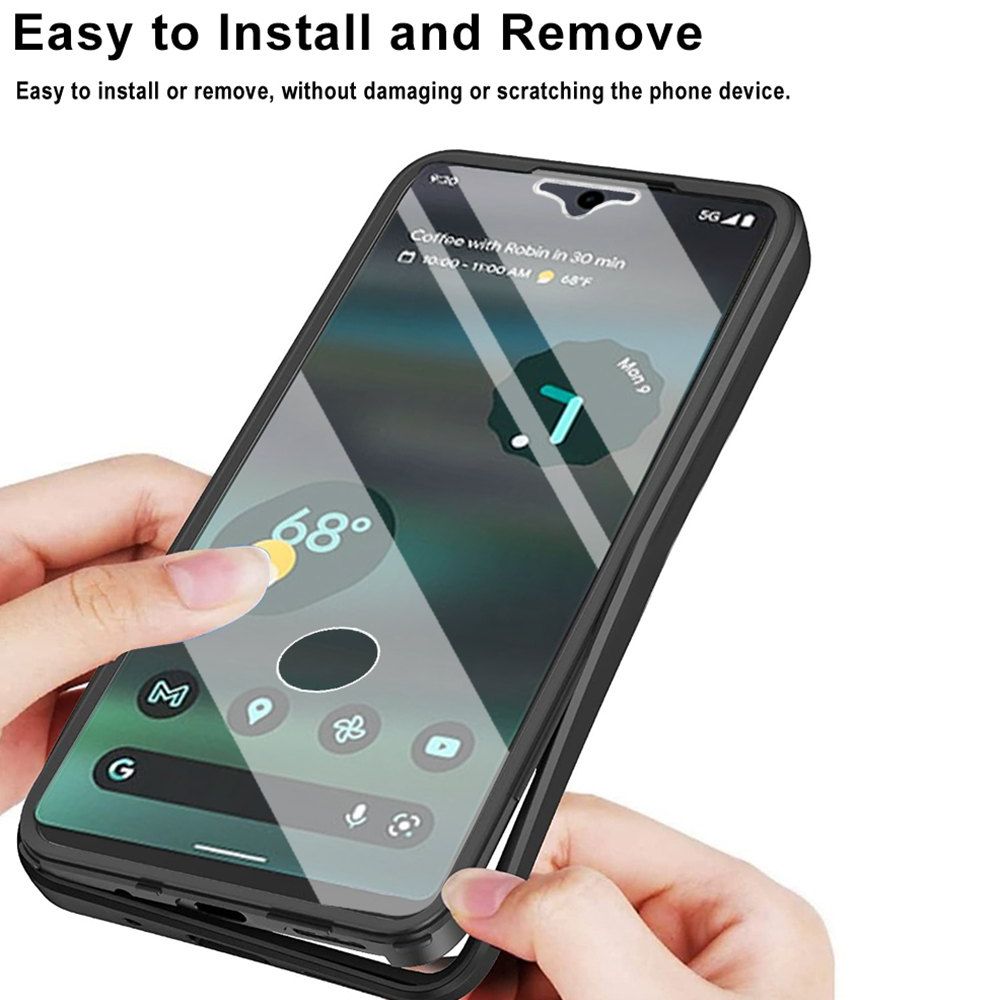 Силиконовая 360 ° Двусторонняя пленка для Samsung Galaxy A51Case, защитная пленка для экрана, бампер, чехол