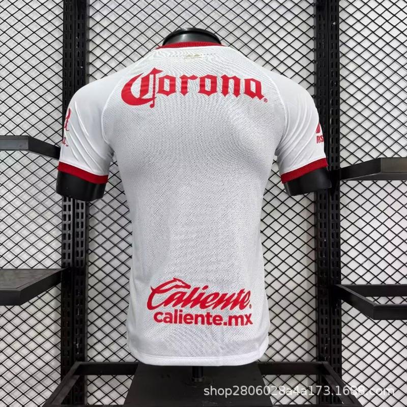 2026 2027 Toluca FC Home Away Short Sleeve Soccer Jersey Player Version Breathable Football Shirt Men