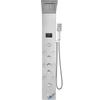 Shower Panel Tower System 6 Modes Hydroelectricity LED Stainless Steel