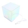 3D Cube LED Настольная лампа RGB Цветная Прозрачная Современная USB Квадратная Настольная Лампа Ночник для Спальни Гостиной